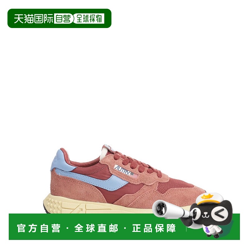 1h可退 AUTRY 女士运动鞋 WWLWUT14 AW2025 红色 REELWIND LOW WO