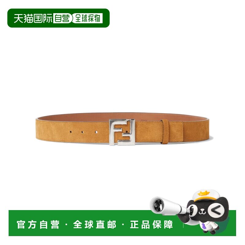 FENDI 男士腰带 7C0552AVC3F1GWV SS2026 浅棕色