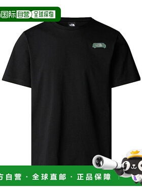 THE NORTH FACE 男士T恤 NF0A8C1ZJK3 SS2025 黑色短袖