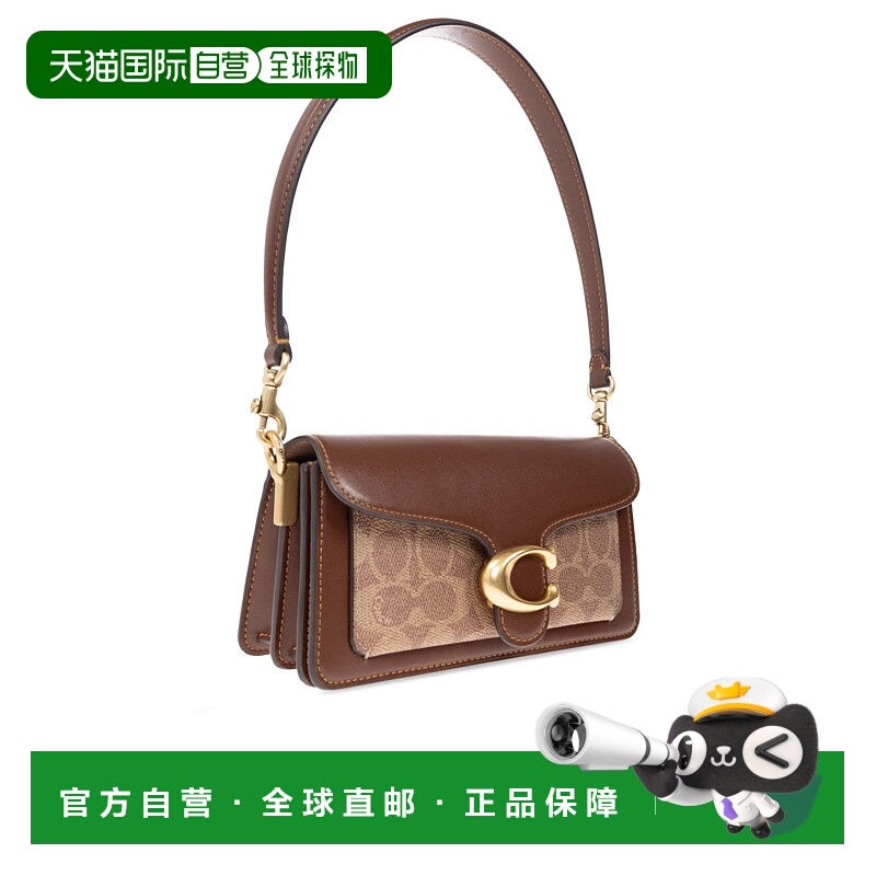 1h可退 COACH 女士斜挎包 CY2000B4N4 SS2025 浅棕色 Sho蔻驰