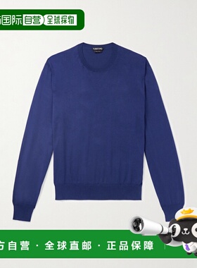 1h可退 潮奢 Tom Ford 汤姆 福特 男士 棉质毛衣 KCL074YMC040UDB