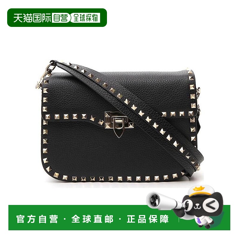 1h可退 VALENTINO 女士斜挎包 SW2B0C25VSL0NO AW2023 黑色单肩包