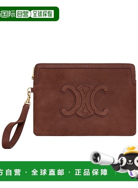 CELINE 女士单肩包 10J503GV818CH AW2025 红色 粒面小牛皮 CUIR