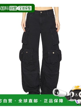 1h可退 潮奢 The Attico 女士 工装牛仔裤 250WCP00084DDD066AA