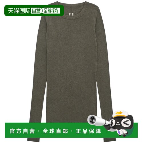 1h可退 RICK OWENS 女士T恤 RP02E4202RJR25 AW2025 绿色女装
