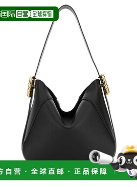 1h可退 潮奢 Lanvin 朗雯 女士 Melodie 黑色皮革肩包 LWBGTHM0PI