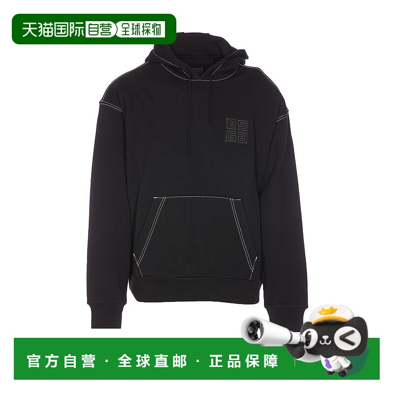 1h可退 GIVENCHY 男士针织毛衣 BMJ0LA3YPQ004 CO 黑色