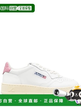 1h可退 潮奢 AUTRY 女士 MEDALIST AND POLIGNAC 低帮皮质运动鞋(