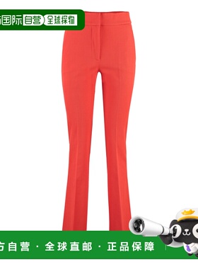 Genny 女士休闲裤 75AAA170N0245511 AW2023 粉红色 Flared trous