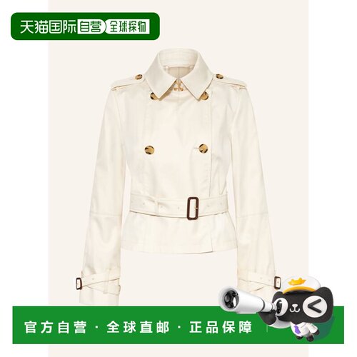 BURBERRY 女士夹克 100313035111000 CO 乳白色 Tench Jacket SWA