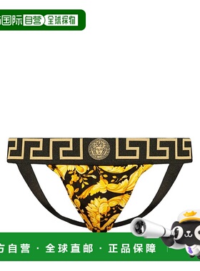 VERSACE 男士内裤 10013821A111885B010 AW2024 黑色