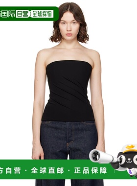 1h可退 潮奢 versace 范思哲 女士 黑色抹胸上装 10208261A14475