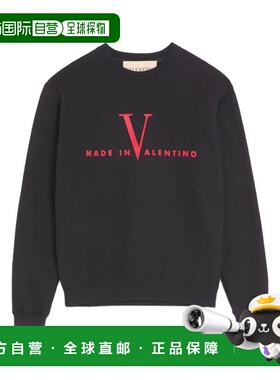 VALENTINO 男士针织衫 8V3MF28RBCU0NR SS2026 黑色