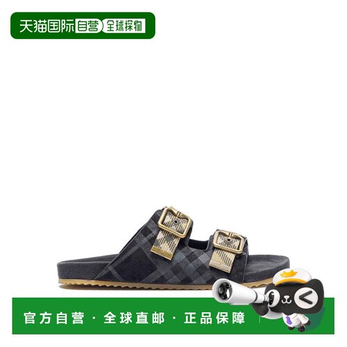 BURBERRY 男士凉鞋 8118890 SS2026 黑色 Burberry Mf Urchin San