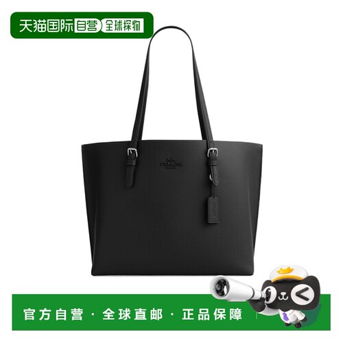 1h可退 COACH 女士手提包 CV968SVBK SS2024 黑色 Mollie 手提包