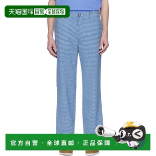 Gingham Marni Blend Wool 白色 蓝色 男士 玛尼 潮奢 1h可退