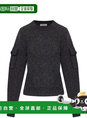 LEMAIRE 女士卫衣 TO1413LK107MU214 AW2025 灰色 Sweater with p