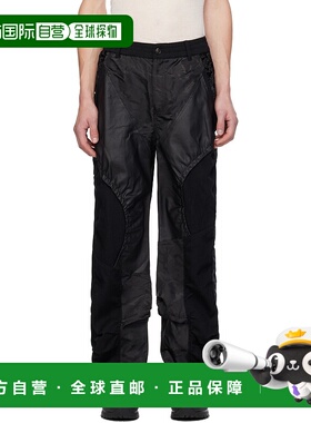 1h可退 潮奢 Andersson Bell 男士 黑色 Flight Mix 长裤 apa755m