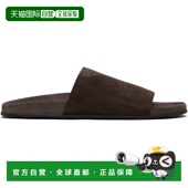 潮奢 拖鞋 The 女士 1h可退 Hugh Row 棕色 F1660L302凉拖