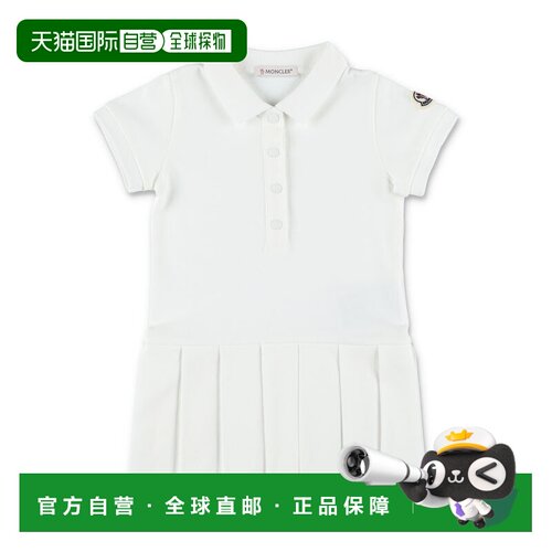 MONCLER 女童连衣裙 8I000088496F034 SS2026 白色 ABITI