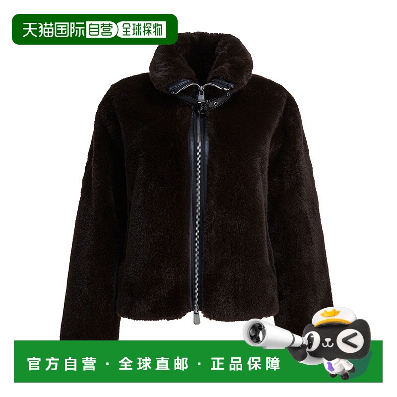 1h可退 PINKO 女士外套 106013A1ZMM28BROWN AW2025 棕色