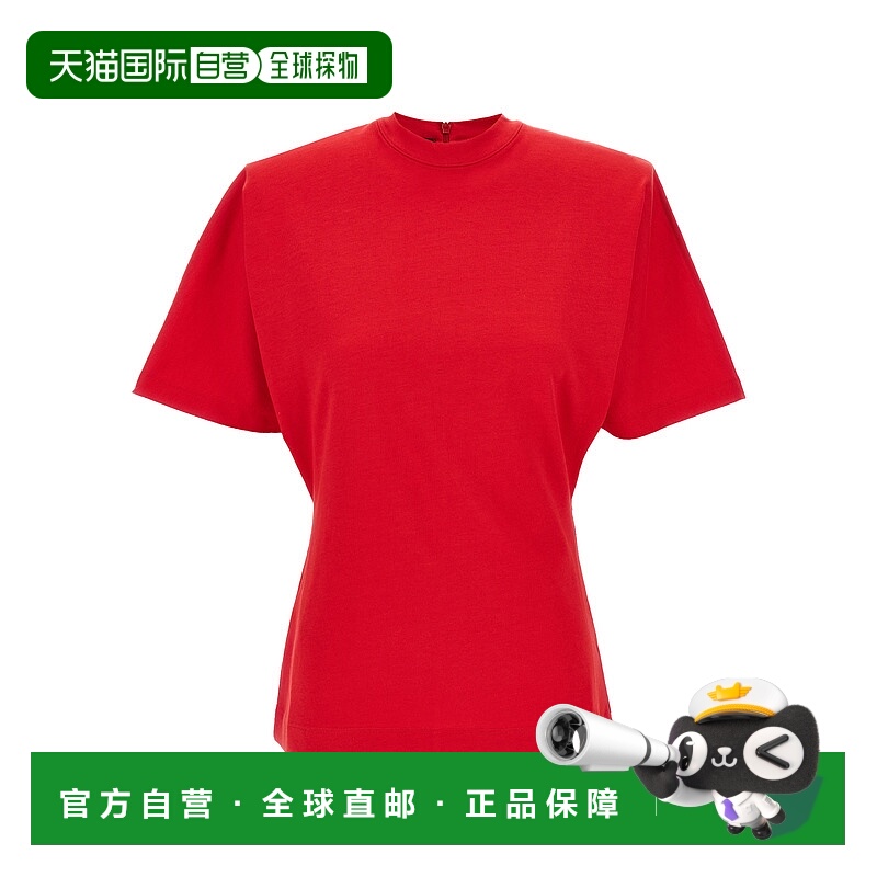 1h可退 PINKO 女士T恤 105217A2M2RA1 SS2025 红色