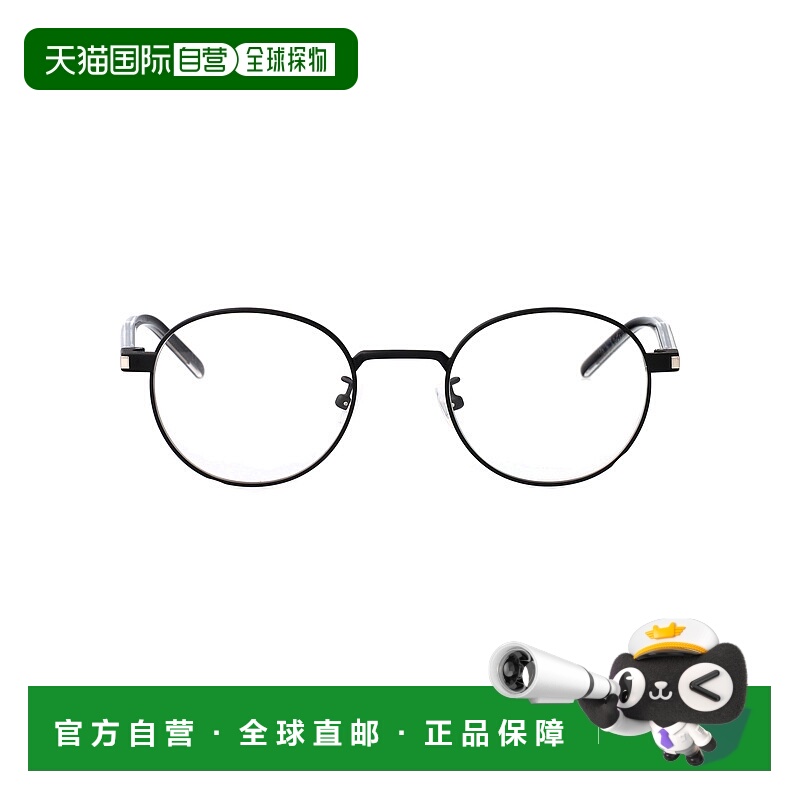 1h可退 SAINT LAURENT 男士眼镜 SL848J001 AW2025 黑色 SL 848/J