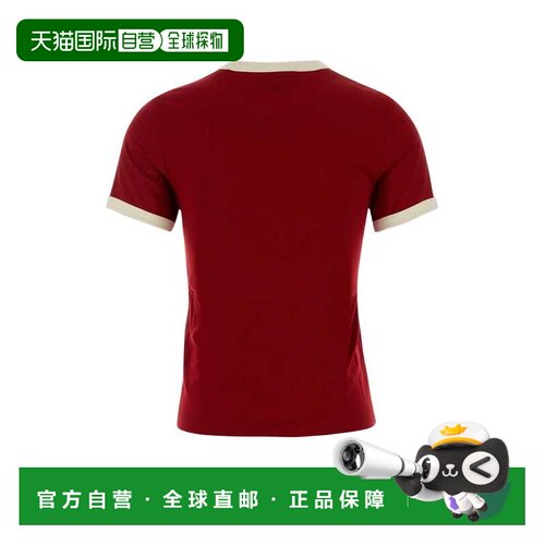 Ami Paris 女士T恤 FTS413JE0246A202 AW2026 红色短袖