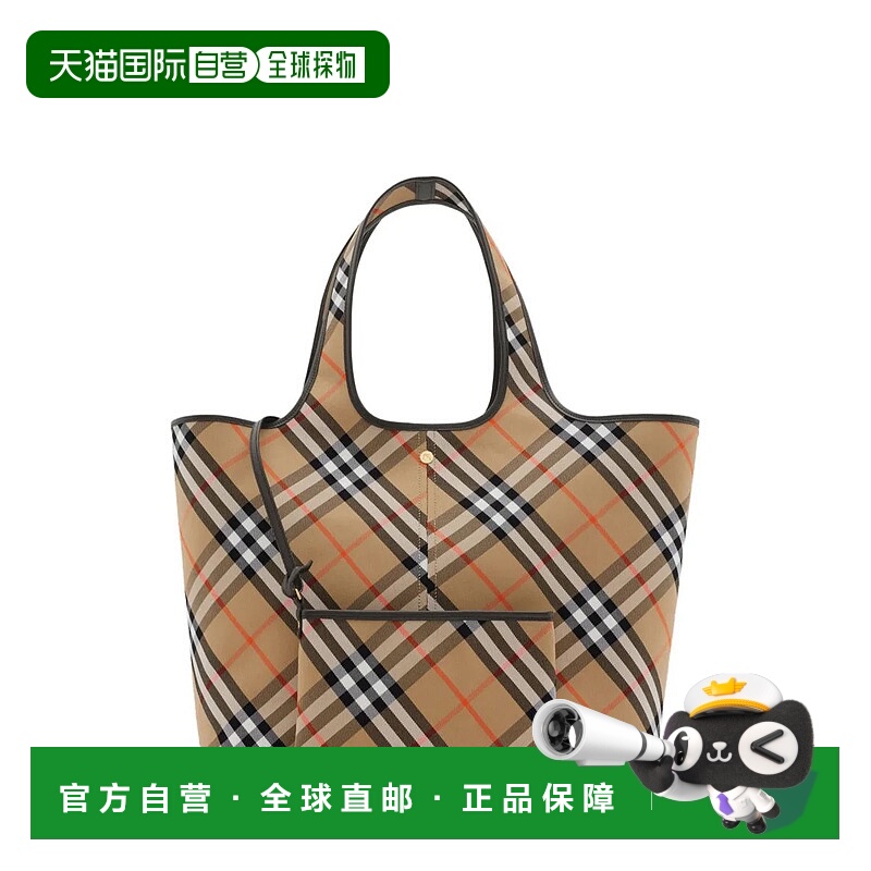 1h可退 BURBERRY 女士手提包 8093976B9368SAND AW2024 浅棕色