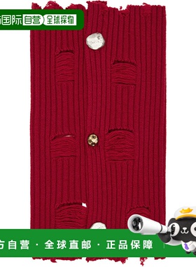 1h可退 潮奢 Andersson Bell 女士 红色 Roghen Wool Tube 围脖 a