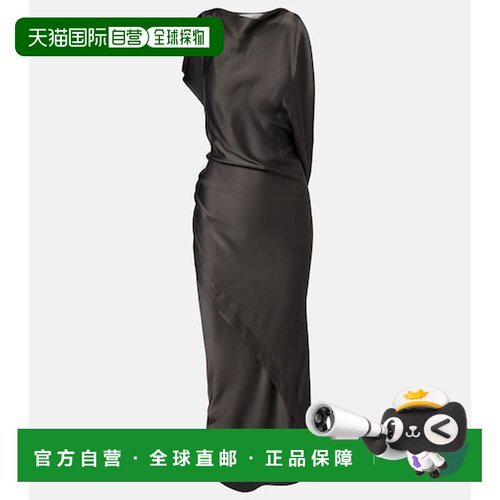 VICTORIA BECKHAM 维多利亚 贝克汉姆 女士 Kyra crêpe 垂褶缎面