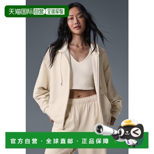 Full Accolade Zip Hoodie 品牌logo alo 简约时尚 yoga