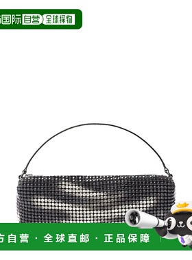 ALEXANDER WANG 女士单肩包 20124P02M 黑色手提包AW2024