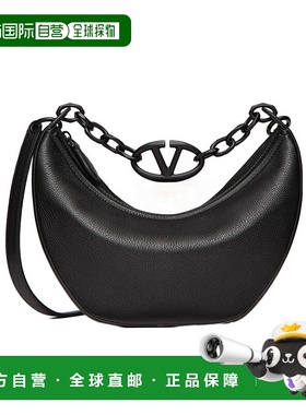 VALENTINO 女士斜挎包 5W0B0Q42UZL0NO AW2024 黑色手提包单肩包