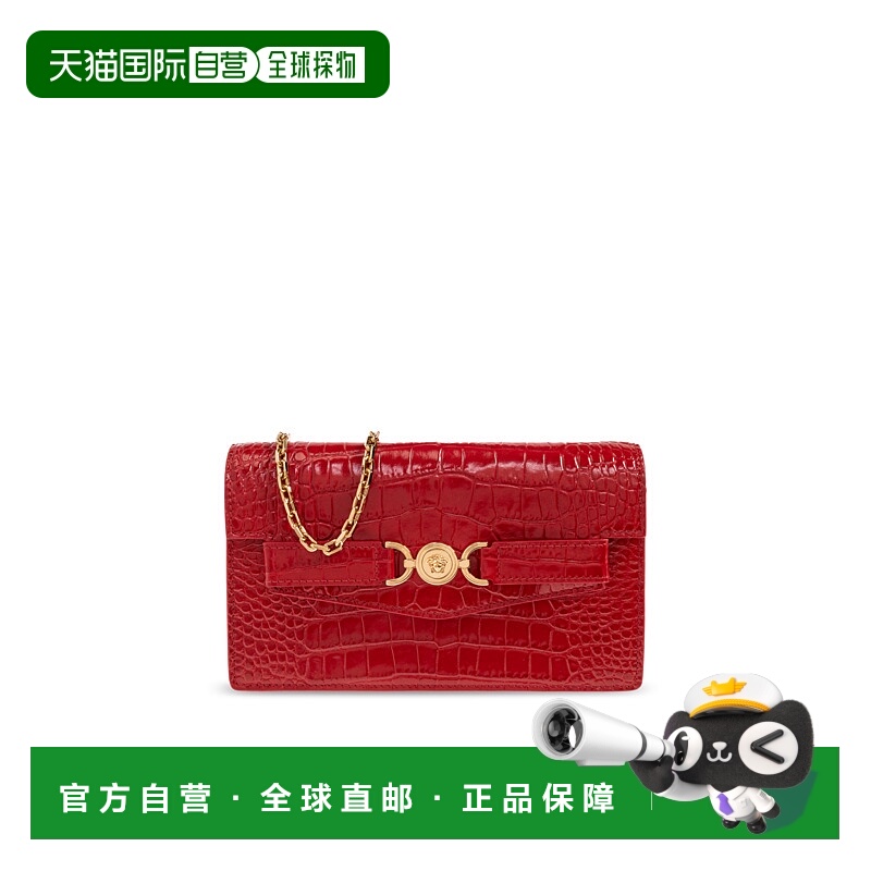1h可退 VERSACE 女士斜挎包 10200751A087241RD2V AW2025范思哲