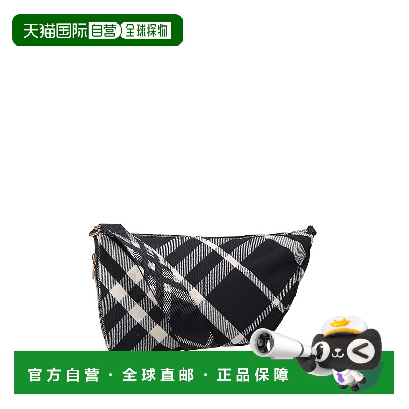 BURBERRY 女士单肩包 8087625A1003 SS2024 黑色 LL MD SHIELD ME