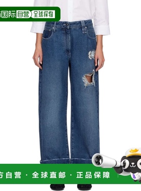 1h可退 潮奢 Simone Rocha 蒙娜 罗莎 女士 蓝色 Embellished Str