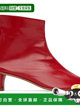 1h可退 潮奢 Martiniano 女士 红色 High Leone 踝靴 026短靴女靴