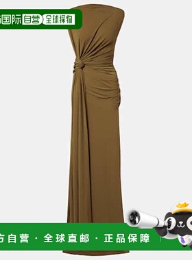 1h可退 潮奢 ALEX PERRY 女士 cr&ecirc;pe 垂褶针织礼服连衣裙