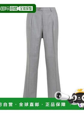 1h可退 ETRO 男士休闲裤 MREA002399TU2H5N0634 AW2024 灰色