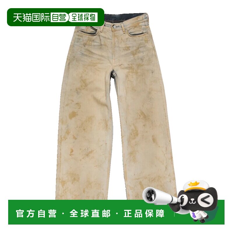 Acne Studios 艾克妮 女士 1981宽松直筒裤阔腿牛仔裤 C00120图片