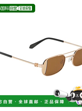 OFF-WHITE 女士眼镜 LYNN17664 SS2025 金色 Off-White Sunglasse