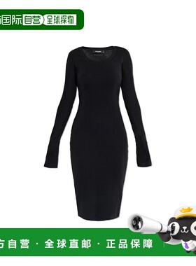 DSQUARED2女士连衣裙S75CV0944D20021900长袖包臀裙
