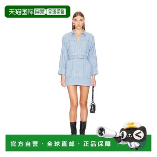 People 自由人 女士 1h可退 Esme Free 迷你柔软蓝色连衣 潮奢