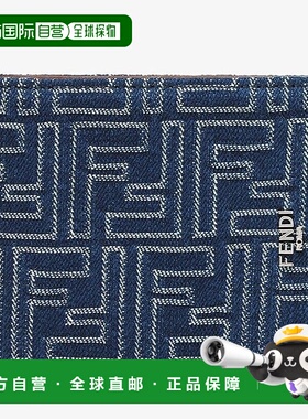 FENDI 男士钱包 7M0169AUGOF1SCG SS2025 蓝色 Fendi Wallets