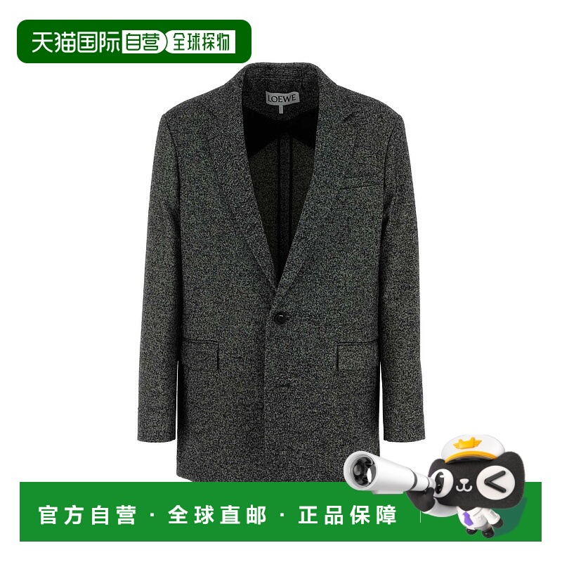 1h可退 LOEWE 男士西服 H526Y03WC1BLACKWHITE AW2025 花色