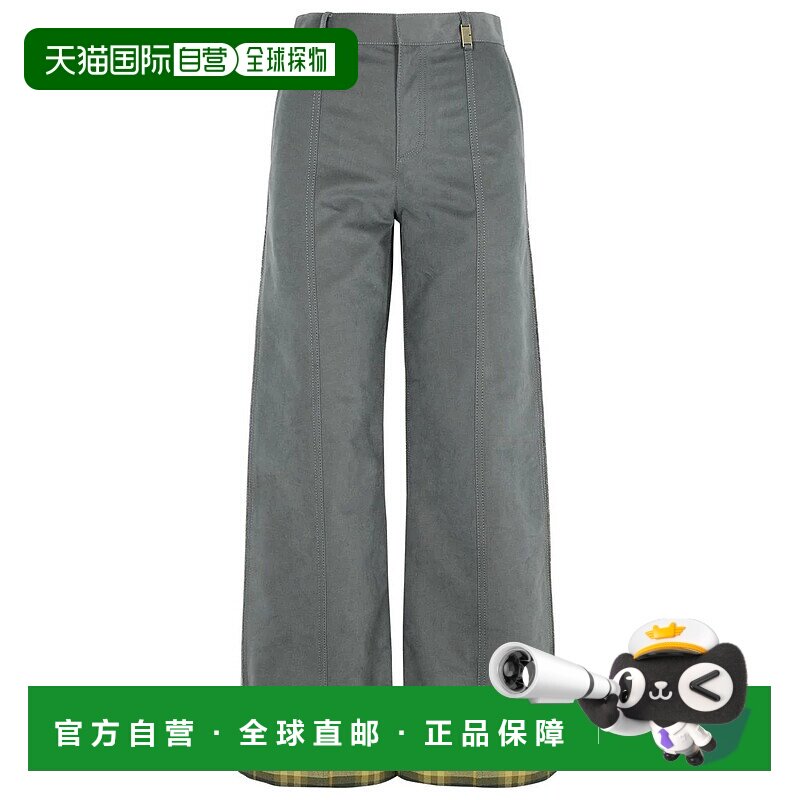 BURBERRY 女士休闲裤 8099352C1501-4 AW2024 灰色 Burberry Grey