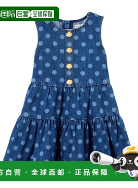 SELF-PORTRAIT 女童连衣裙 PF25703SBL AW2025 蓝色