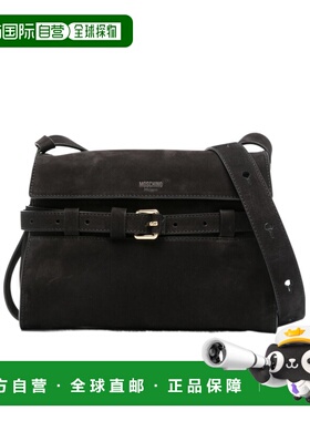 MOSCHINO 女士斜挎包 2422A758180350555 AW2024 黑色