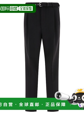 PRADA 男士休闲裤 UP0244SOOO1358F0002 SS2024 黑色
